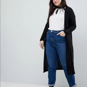 Barely Worn Black New Look Long Cardigan